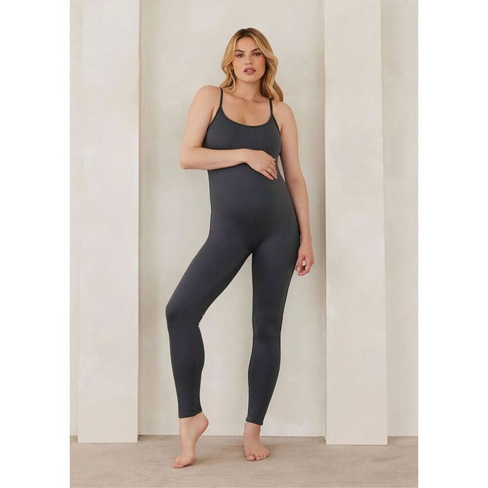 Bumpsuit‎ Kate Maternity Unitard in Slate